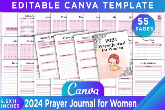 2024 Prayer Journal for Women: A Guide to Spiritual Growth and Daily Devotion