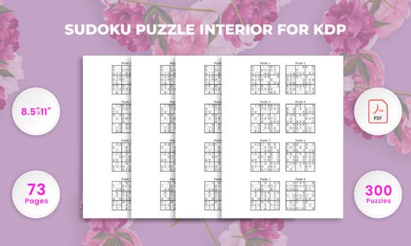 300 Sudoku Puzzle Book for Adults