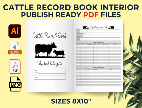 Cattle Record Book: Streamline Your Livestock Management with a Professional Tool