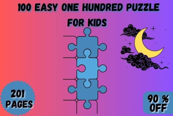 EASY ONE HUNDRED PUZZLE GAME for KIDS
