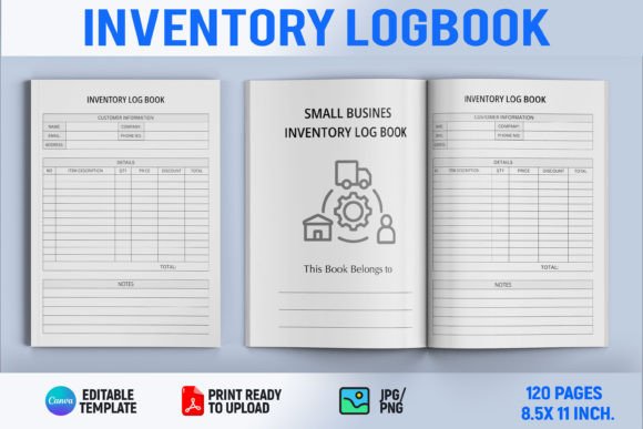 Inventory Logbook for Small Business