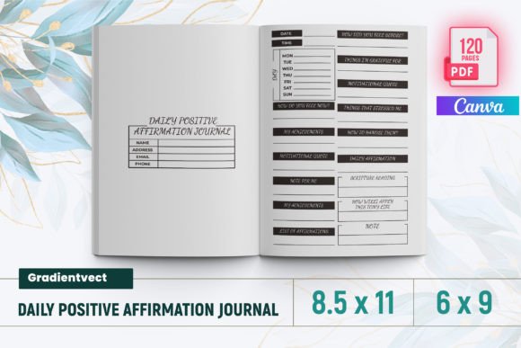 KDP Daily Positive Affirmation Journal: A Powerful Tool for Mindful Living