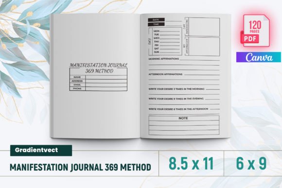 KDP Manifestation Journal 369 Method