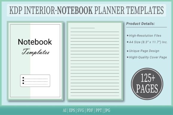 Lined Blank Notebook: A Versatile Writing Companion