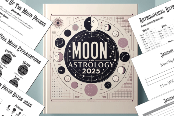 Moon and Astrology Planner 2025: A Comprehensive Guide to Lunar Cycles and Cosmic Planning