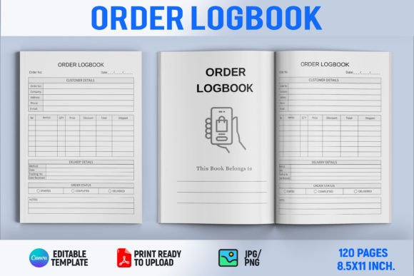 Order Logbook KDP Interior: A Practical Guide for Kindle Authors