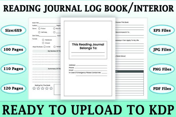 Reading Journal Log Book KDP Interior: A Practical Tool for Content Creators and Publishers