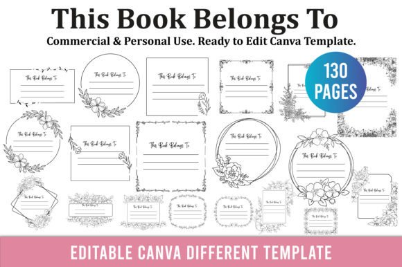 This Book Belongs to Bundle Pack